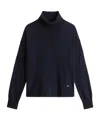 Woolrich Turtleneck Sweater In Blue