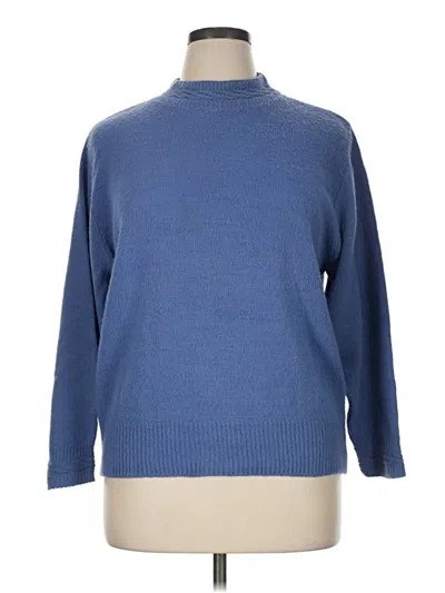 Pre-owned Woolrich Turtleneck Sweater In Blue