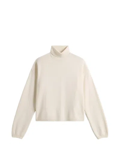 Woolrich Turtleneck Sweater In Neutrals