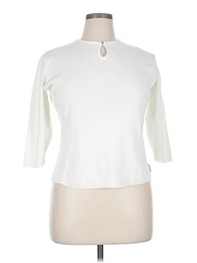 Pre-owned Woolrich Turtleneck Sweater In White