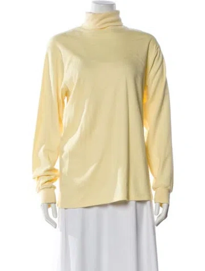 Pre-owned Woolrich Turtleneck Sweater In Yellow