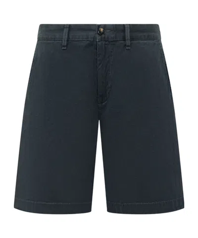 Woolrich Twill Chino Shorts In Black