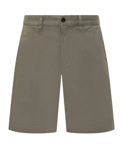 Woolrich Twill Chino Shorts In Green