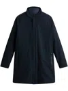 Woolrich Two Layers 2in1 Trench Coat In 蓝色
