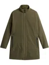 Woolrich Two Layers 2in1 Trenchcoat In Grün
