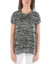 Woolrich Two-tone Crew-neck Maxi Sweater In Black