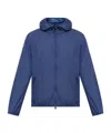 Woolrich Ultralight Hooded Jacket In Blue