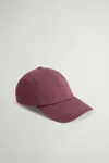 Woolrich Logo-embroidered Baseball Cap In Lilac
