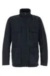 Woolrich Navy Blue Polyester Urban Field Jacket