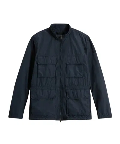 Woolrich Urban Field Jacket In Navy Blue
