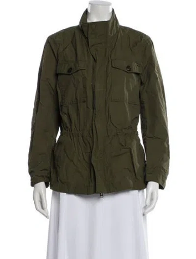 Pre-owned Woolrich Utility Jacket In Green