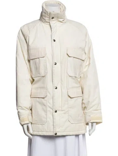 Pre-owned Woolrich Utility Jacket In Neutral