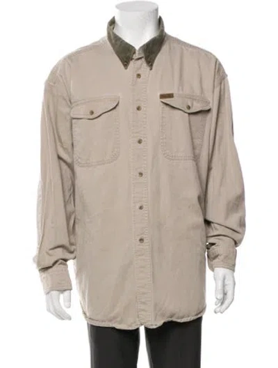 Pre-owned Woolrich Utility Jacket In Neutral