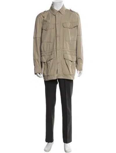Pre-owned Woolrich Utility Jacket In Neutral