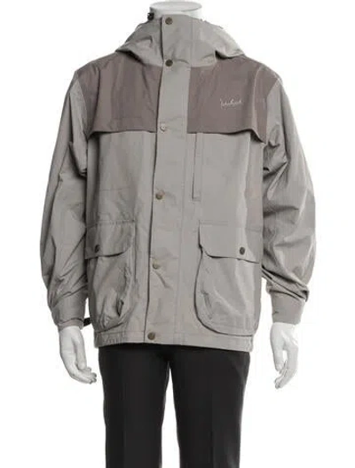 Pre-owned Woolrich Utility Jacket W/ Tags In Gray