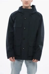 Woolrich Utility Mountain Raincoat With Drawstrings