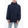Woolrich Utility Mountain Raincoat With Drawstrings