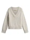 Woolrich V-neck Sweater In Neutral