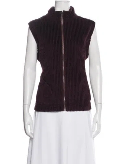 Pre-owned Woolrich Vest In Black