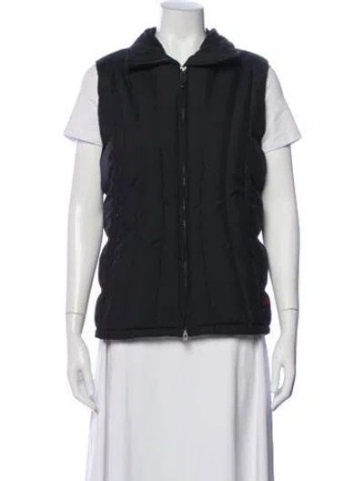 Pre-owned Woolrich Vest In Black