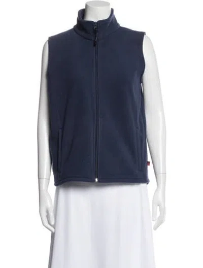 Pre-owned Woolrich Vest In Blue