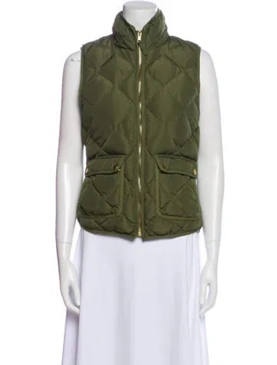 Pre-owned Woolrich Vest In Green