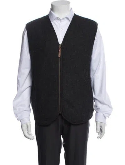 Pre-owned Woolrich Vest In Grey