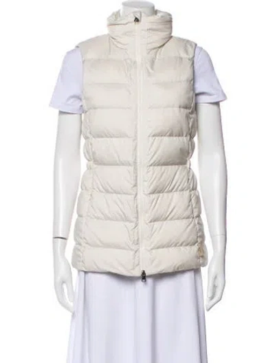 Pre-owned Woolrich Vest In Neutral