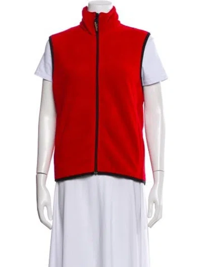 Pre-owned Woolrich Vest In Red