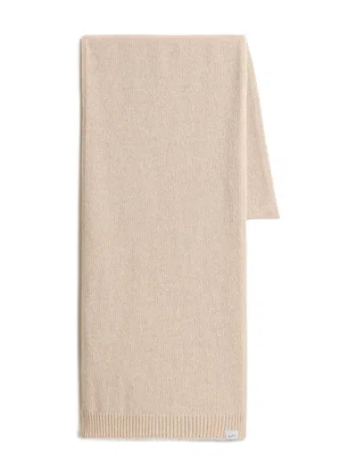Woolrich Virgin Wool-blend Scarf In Neutral