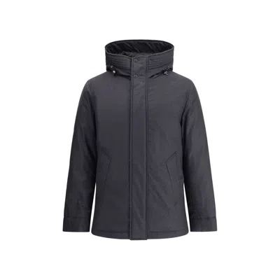 WOOLRICH VIRGIN WOOL DOWN JACKET