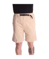 Woolrich Waist-strap Shorts In Brown