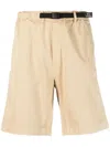 Woolrich Waist-strap Shorts In Neutrals
