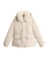 Woolrich Warm And Stylish Down Jacket In White