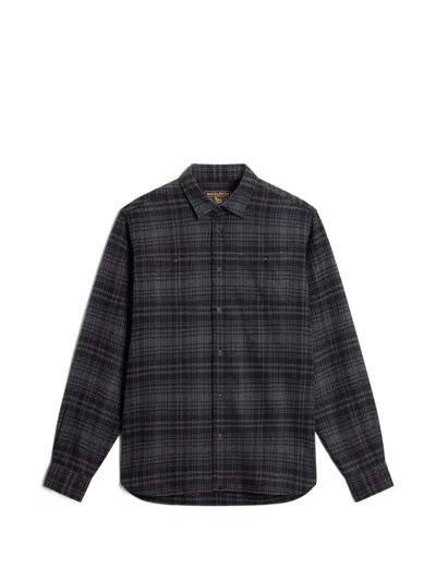 Woolrich Warren Check Shirt In Blue