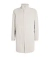 Woolrich Waterproof Down-gilet Car Coat In White