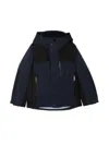 Woolrich Weather-resistant Polyester Ski Jacket In Blue