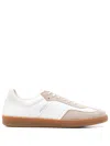 Woolrich Perforated Rubber Sole Suede Panels Sneakers