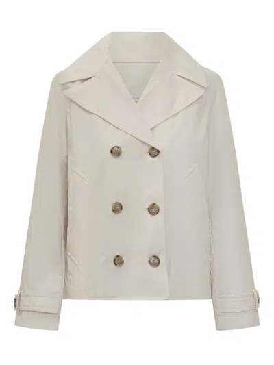 WOOLRICH WOMEN WHITE NOTCHED LAPEL JACKET, XL LUXURY JACKETS FOR WOMEN DARVEYS