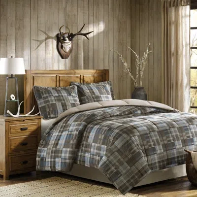 Woolrich White River Down Alternative Comforter Mini Set In Multi