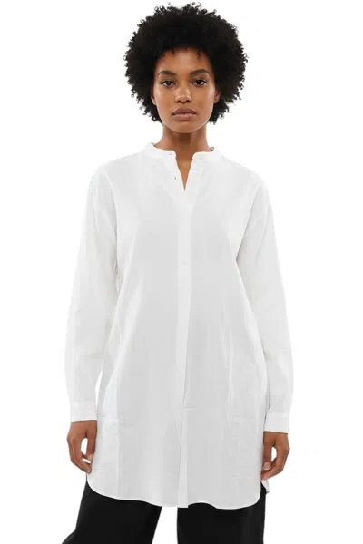 Woolrich Long-sleeve Shift Tunic In White