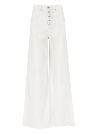 Woolrich Cotton Trousers In White