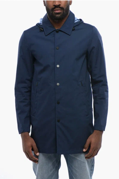 Woolrich Windbreaker With Removable Hood