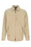 Woolrich Sand Polyester Gore-tex Windbreaker