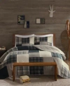 Woolrich Winter Hills Reversible 3-pc. Quilt Set, King/california King In Tan