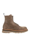 Woolrich Woman Ankle Boots Khaki Size 10 Leather
