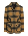 Woolrich Buffalo Shaded Checked Railroad Blazer In Yellow