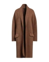 Woolrich Woman Cardigan Camel Size L Wool, Mohair Wool, Polyamide In Beige