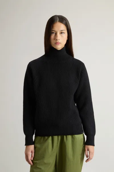 Woolrich Woman's Color Black Size Xl In Black