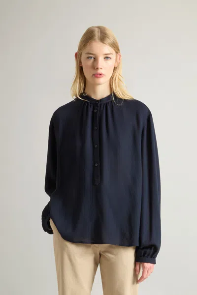 Woolrich Woman's Color Blue Size M
